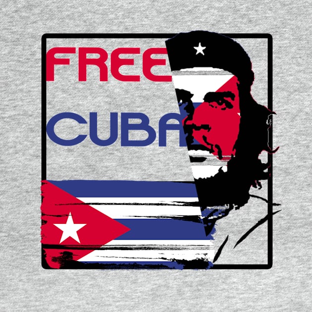 Free Cuba by Creation Cartoon